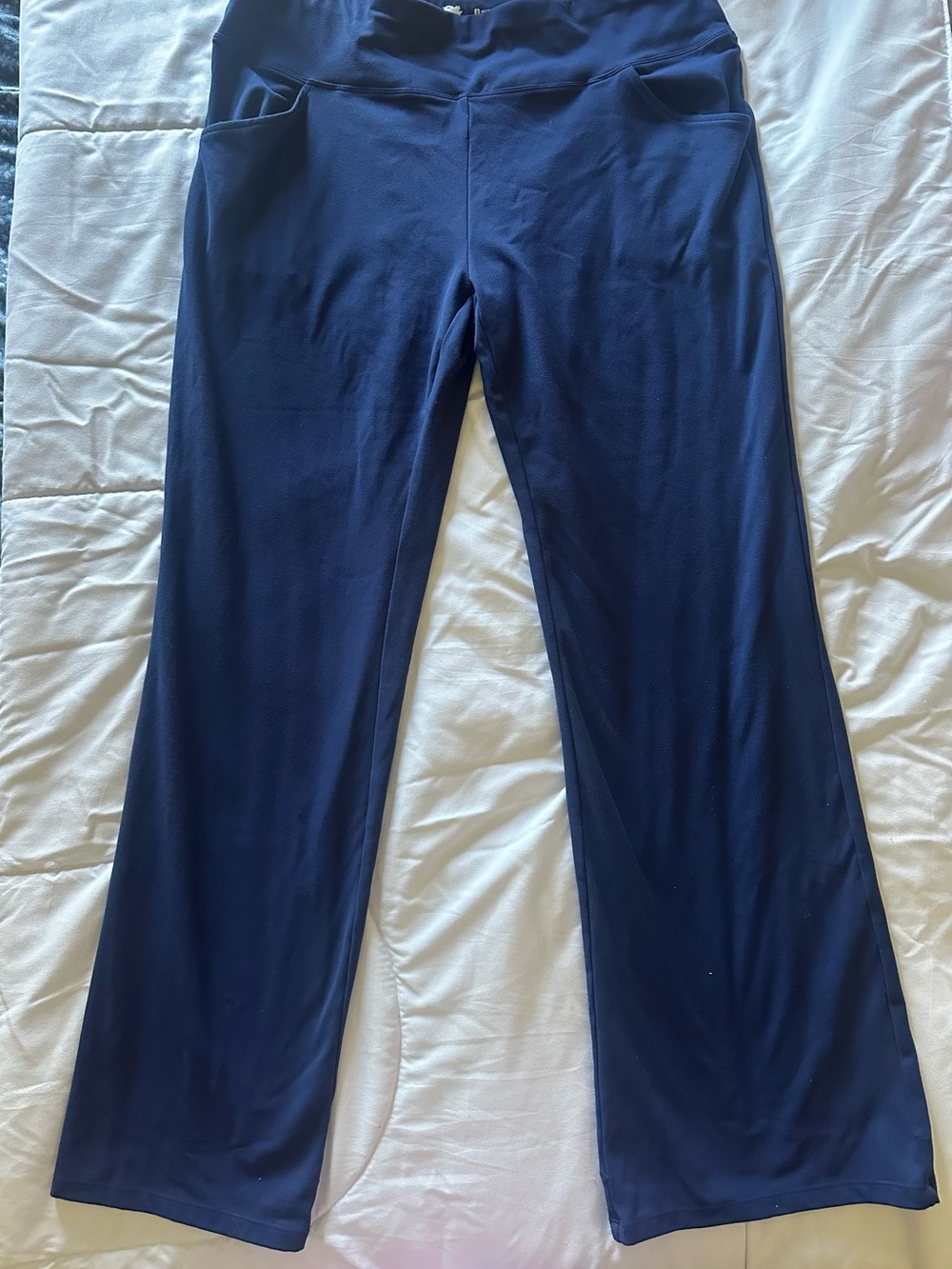 IUGA Women’s Navy Wide-Leg Active Pants XXL VGUC